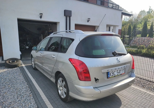 Peugeot 308 cena 11300 przebieg: 205500, rok produkcji 2008 z Bochnia małe 137